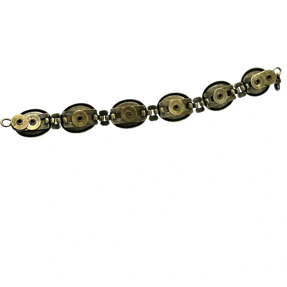 MULTI COLOR CONFETTI ACRYLIC LINK BRACELET